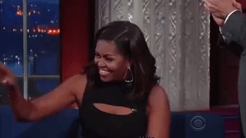 michelle obama wave GIF by Obama