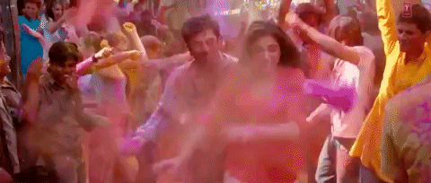 Holi Festival Bollywood GIF - Find & Share on GIPHY