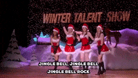 mean girls jingle bell rock gif