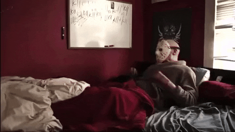 Jason Voorhees GIF by The Menzingers - Find & Share on GIPHY