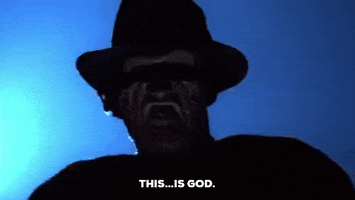 a nightmare on elm street this is god GIF