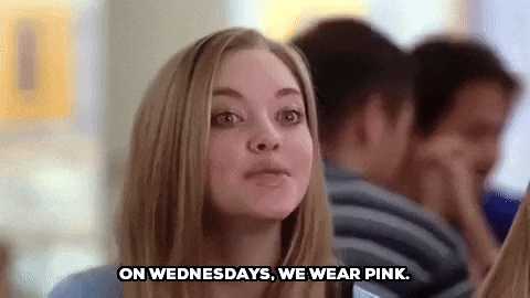 Mean Girls, On Wednesdays We Wear Pink