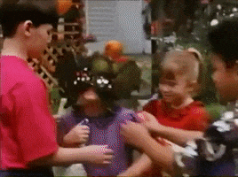 double double toil and trouble halloween GIF