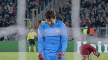 happy champions league GIF by AS Roma