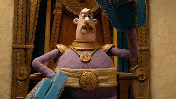 fail how dare you GIF by Aardman Animations