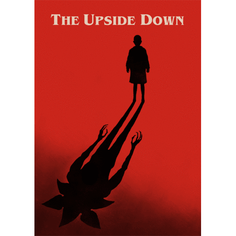 Stranger Things Updside Down Sticker