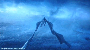 moviesandcelebs #gameofthrones #nightking #white #walker #dragon #season7 GIF