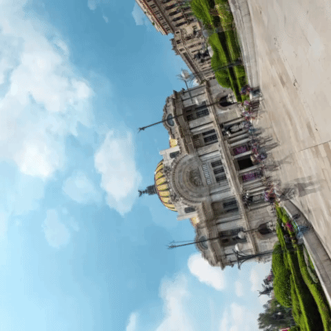 Bellas Artes Animation GIF