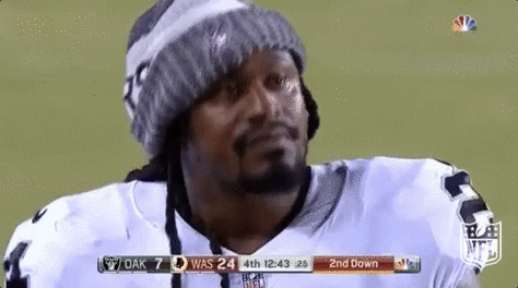 marshawn lynch dont care GIF by NFL