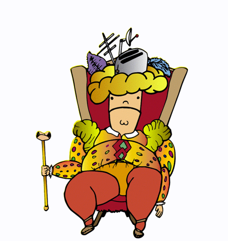 Wilbur king rey monarch monarca GIF