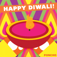 Happy Diwali GIF by Poncho