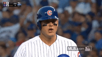 Anthony Rizzo Cubs GIF by MLB