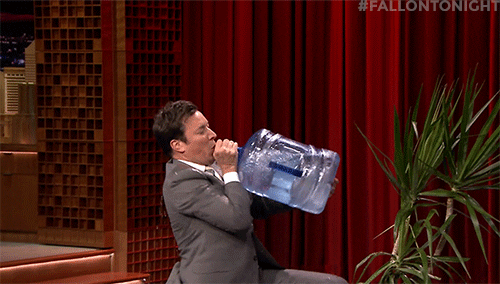 Drinking Water GIFs - Get the best GIF on GIPHY