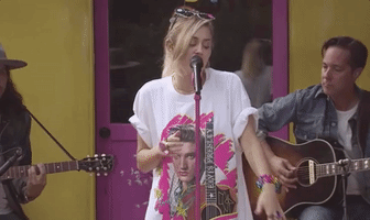 miley cyrus live lounge month GIF by BBC Radio 1