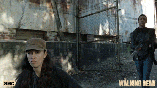 Rosita Espinosa Zombie GIF by The Walking Dead - Find & Share on GIPHY