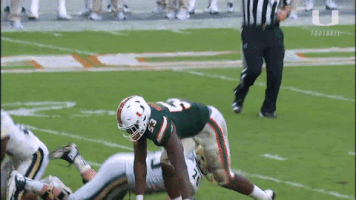 stomp it out college football GIF by Miami Hurricanes