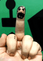 geoff ramsey middle finger GIF by Achievement Hunter