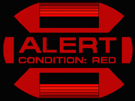 warning star trek GIF by Anthony Antonellis