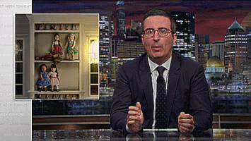 John Oliver Dolls GIF by Last Week Tonight with John Oliver
