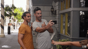selfie smile GIF by Married At First Sight Australia