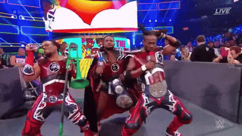 New Day Dancing GIF by WWE - Find & Share on GIPHY