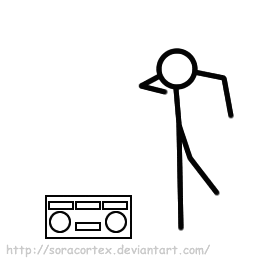 breathestretch #dancing #breathestretchmassage #stick figure #feeltherhythm GIF