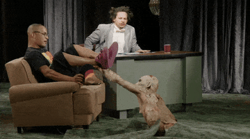episode 1 skeleton GIF by The Eric Andre Show
