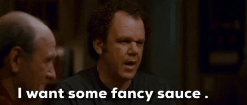 Fancy sauce Step Brothers GIF