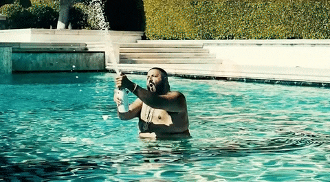 Champagne In The Pool GIFs - Get the best GIF on GIPHY