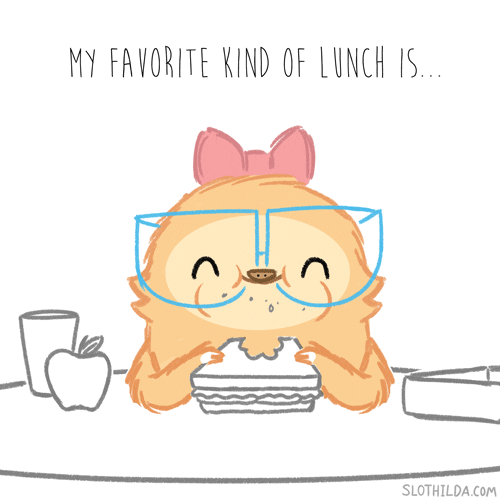 awkward lunch GIF by SLOTHILDA