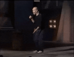 lucanderssen george carlin GIF