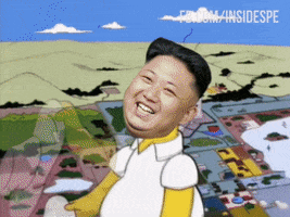insidespe corea kim jong-un corea del norte guerra mundial GIF