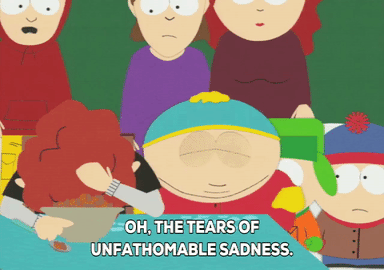 Image result for tears south park gif