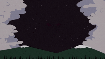 meteor shower sky GIF by South Park 
