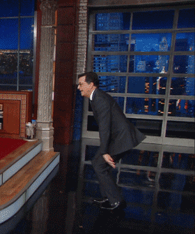 Stephen Colbert Energy Dance GIF by The Late Show With Stephen Colbert