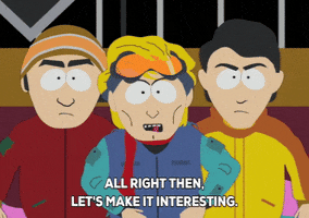 skiing overkill GIF by South Park 
