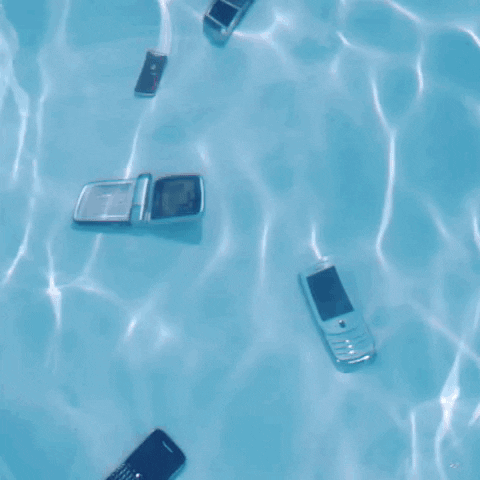Drowning Swimming Pool GIF by tomgalle