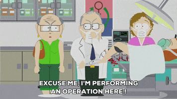 gay doctor GIF by South Park 