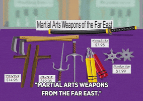 martial arts ninja GIF by South Park 