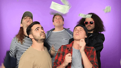 Make It Rain Dance GIF by State Champs - Find & Share on GIPHY