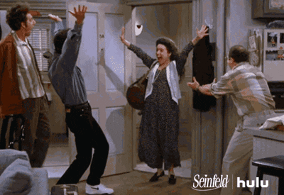 Seinfeld Excited GIFs - Get the best GIF on GIPHY