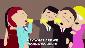 happy drunk GIF by South Park 