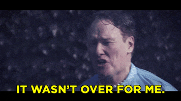 it wasnt over for me the notebook GIF by Team Coco