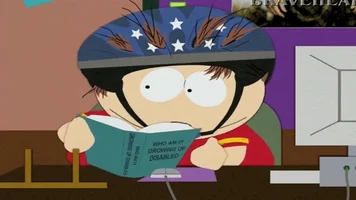 South Park  eric cartman research pay attention close the book GIF