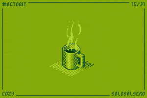 Coffee Pixel GIF by Luis Miguel Maldonado