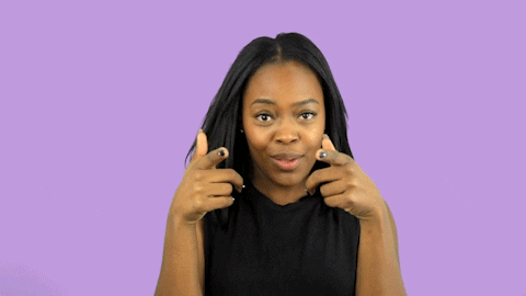 Me And You Flirting GIF by Charm La'Donna - Find & Share on GIPHY
