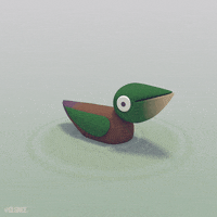 water bird smile GIF by DLGNCE