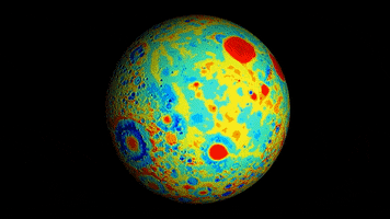 moon impact GIF by NASA