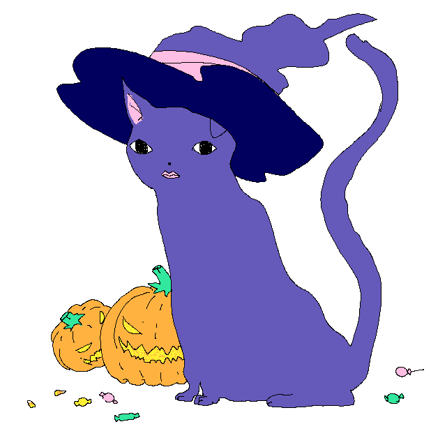 Cat Illustration Gif By Charlofrade Find Share On Giphy