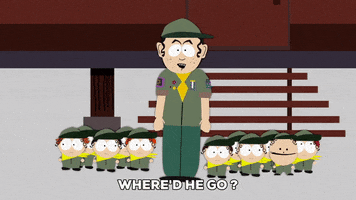 camp scout GIF by South Park 